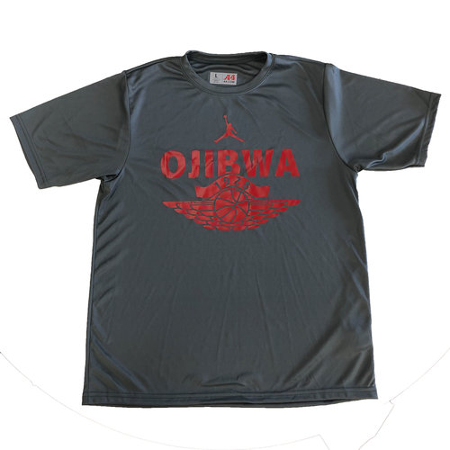 Camp Ojibwa Jump Man Performance Shirt Camp Ojibwa Jump Man Performance Shirt