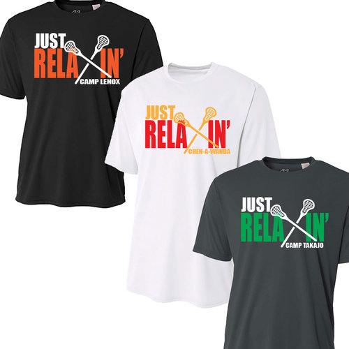 Just Relaxin' Camp Performance T-Shirt Just Relaxin' Camp Performance T-Shirt