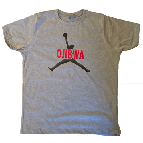 Camp Ojibwa Jump Man Cotton T-Shirt Camp Ojibwa Jump Man Cotton T-Shirt