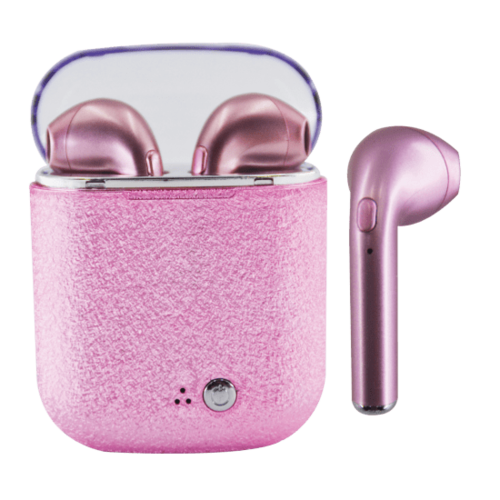 Pink Glitter Ear Buds Pink Glitter Ear Buds