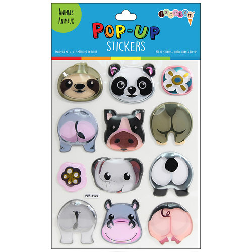 Zoo Animals Pop Up Stickers Zoo Animals Pop Up Stickers