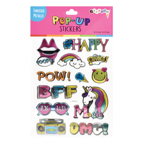 Happy Pop Up Stickers Happy Pop Up Stickers