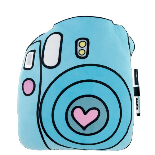 Camera Autograph Pillow Camera Autograph Pillow