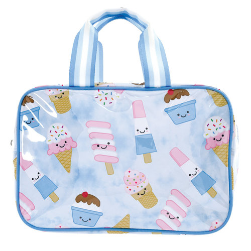 Ice Cream Treats Large Cosmetic Bag Ice Cream Treats Large Cosmetic Bag