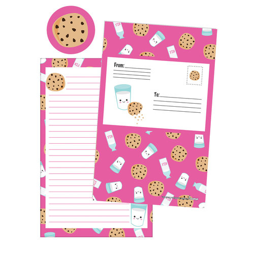 Milk and Cookies Foldover Cards Milk and Cookies Foldover Cards