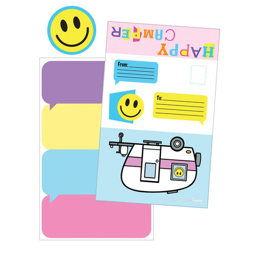 Happy Camper Foldover Cards Happy Camper Foldover Cards