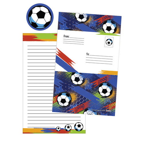 Graffiti Soccer Foldover Cards Graffiti Soccer Foldover Cards
