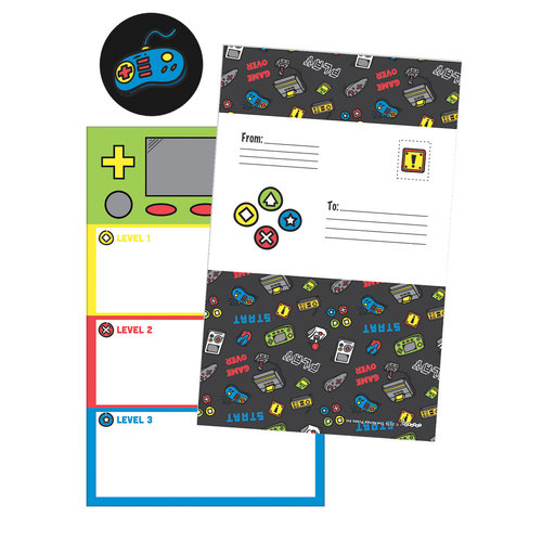 Level Up Foldover Cards Level Up Foldover Cards