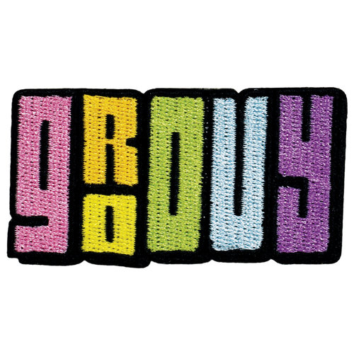 Retro Groovy Sticker Patch Retro Groovy Sticker Patch