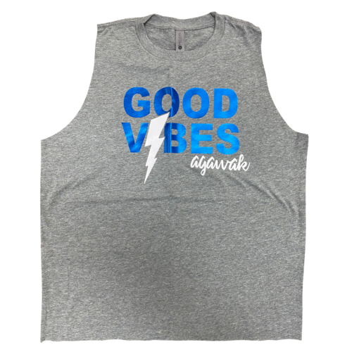 Good Vibes Bolt Camp Sleeveless Shirt Good Vibes Bolt Camp Sleeveless Shirt