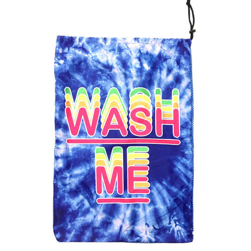 Blue Tie Dye Wash Me Mesh Laundry Bag Blue Tie Dye Wash Me Mesh Laundry Bag