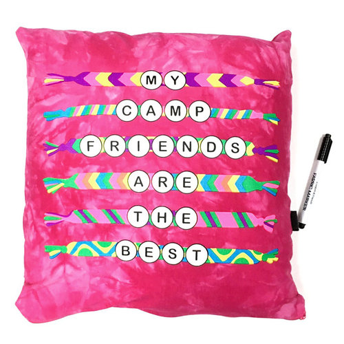 Camp Friendship Bracelets Autograph Pillow Camp Friendship Bracelets Autograph Pillow
