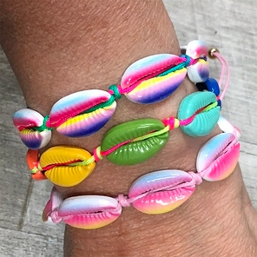 Rainbow Shells Bracelet Rainbow Shells Bracelet