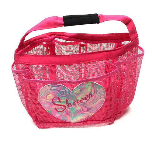 Marble Heart Shower Caddy Marble Heart Shower Caddy
