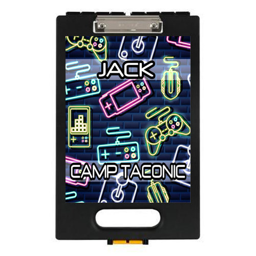 Neon Gamer Clipboard Neon Gamer Clipboard