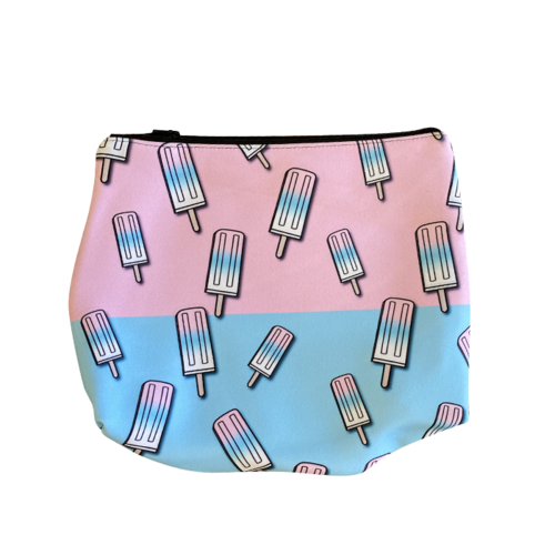 Popsicle Large Neoprene Cosmetic Bag Popsicle Large Neoprene Cosmetic Bag