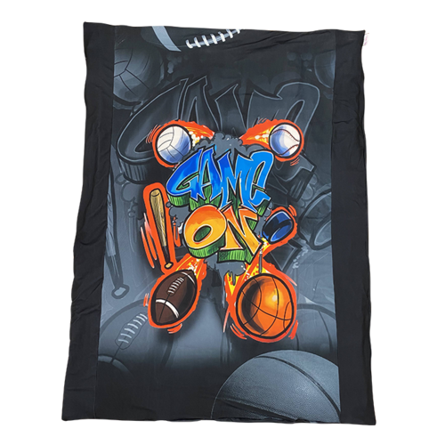 Game On Reversible Twin Comforter Game On Reversible Twin Comforter