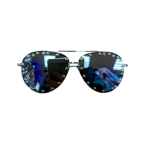 Black Studded Sunglasses Black Studded Sunglasses