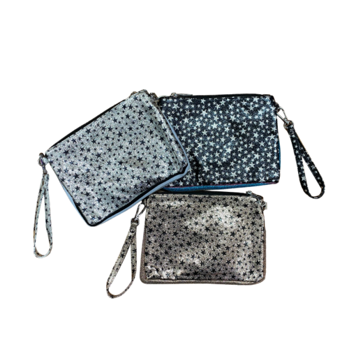 Silver Stars Pouch Silver Stars Pouch
