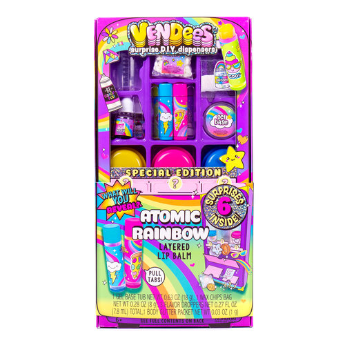 Atomic Rainbow Layered Lip Balm Atomic Rainbow Layered Lip Balm