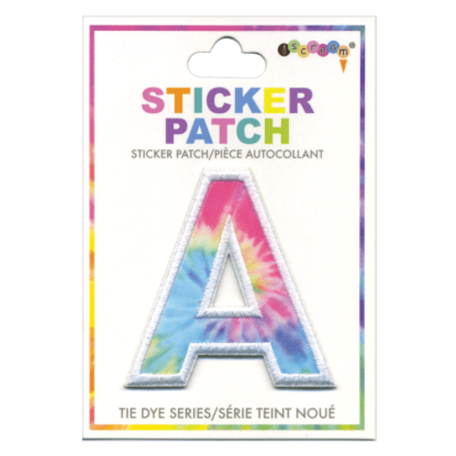 Tie Dye Letter Patch Tie Dye Letter Patch