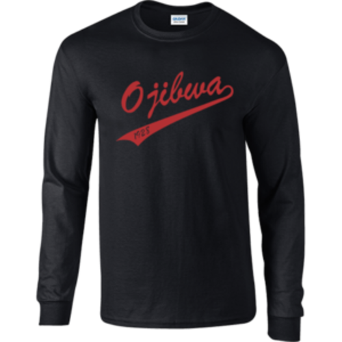Camp Ojibwa Black Long Sleeve Performance Shirt Camp Ojibwa Black Long Sleeve Performance Shirt