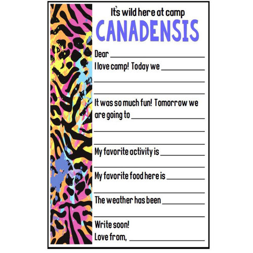 Wild Side Fill-In Notecards Wild Side Fill-In Notecards