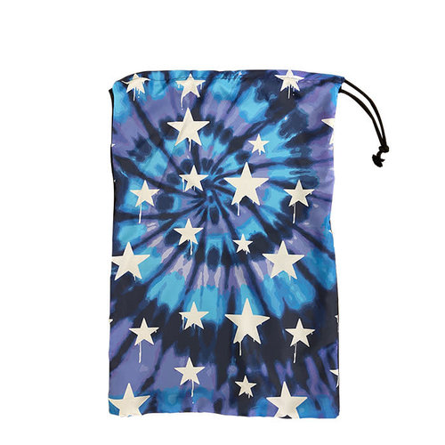 Tie Dye Dripping Stars Mesh Laundry Bag Tie Dye Dripping Stars Mesh Laundry Bag