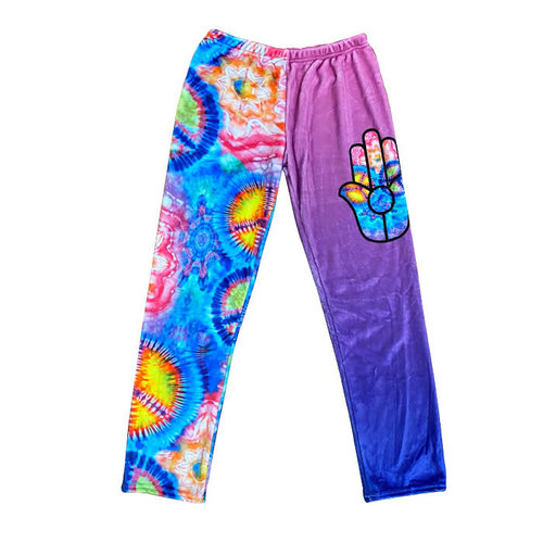 Hippie Hamsa Fuzzy Pants Hippie Hamsa Fuzzy Pants