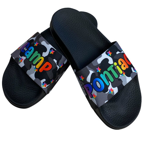 Custom Camp Camo Star Slides Custom Camp Camo Star Slides