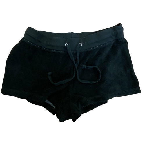 So Nikki Black Terry Shorts So Nikki Black Terry Shorts