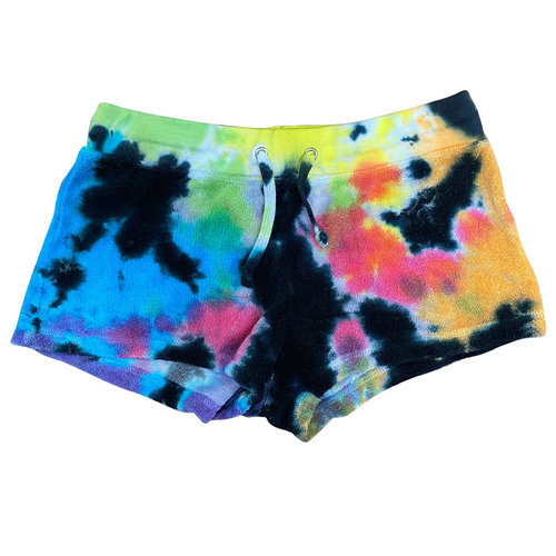 So Nikki Tie Dye Terry Shorts So Nikki Tie Dye Terry Shorts