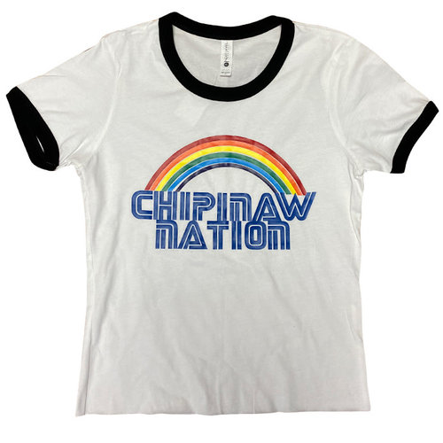 Rainbow Nation Ringer Tee Rainbow Nation Ringer Tee