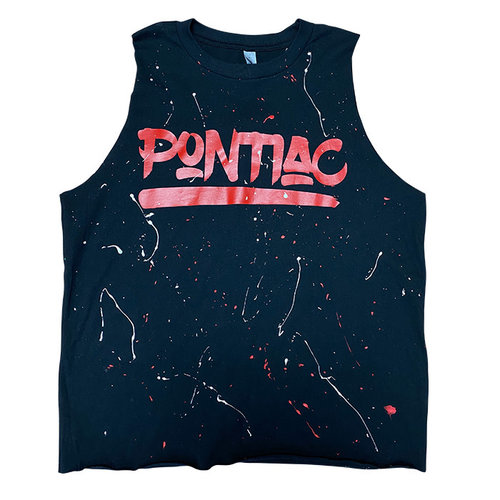 Painted Splatter Camp Muscle Shirt Painted Splatter Camp Muscle Shirt