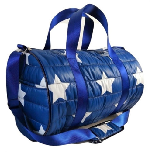 Navy Star Puffer Duffel Bag Navy Star Puffer Duffel Bag
