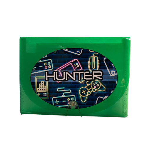Neon Gamer 7-Pocket File Neon Gamer 7-Pocket File