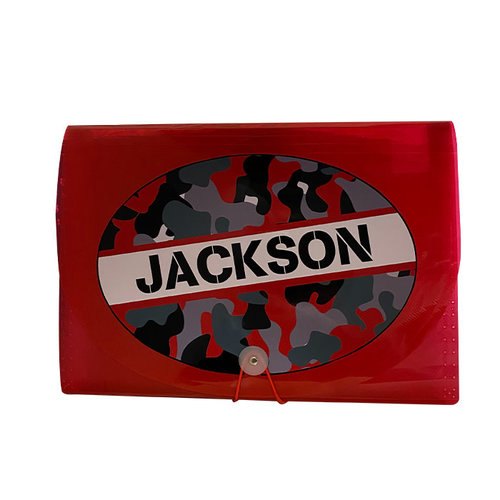 Camo Stripe 7-Pocket File Camo Stripe 7-Pocket File