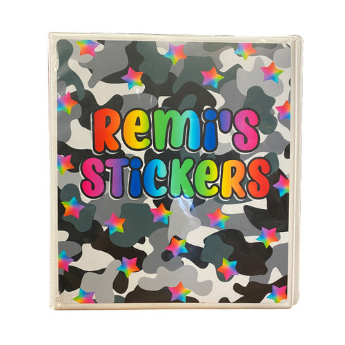 Camo Star Sticker Book Camo Star Sticker Book