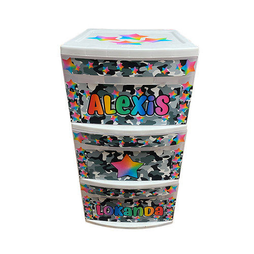 Giant Camo Stars Drawers Giant Camo Stars Drawers