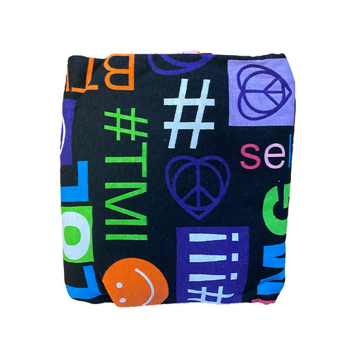 Black Social Media Jersey Comforter Black Social Media Jersey Comforter