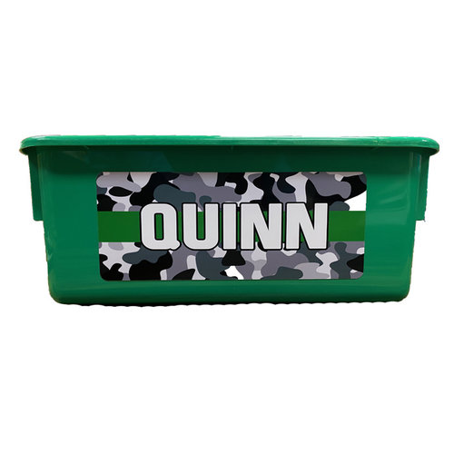 Camo Stripe Storage Tub Camo Stripe Storage Tub