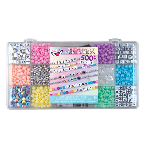 Pastel and Metallic Alphabet Bead Case Pastel and Metallic Alphabet Bead Case