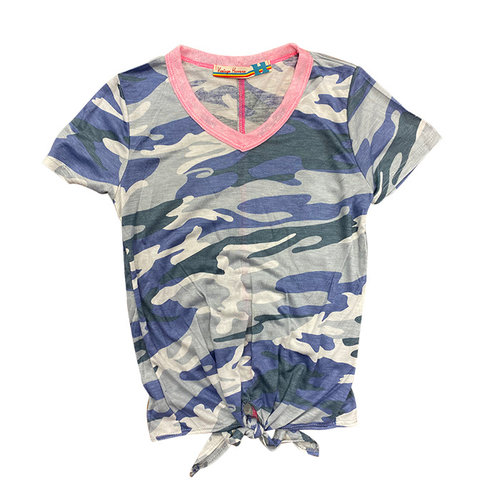 Navy Camo Pink Collar Navy Camo Pink Collar