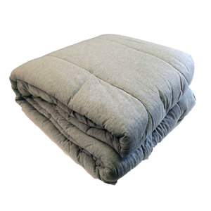 Gray Jersey Camp Comforter
