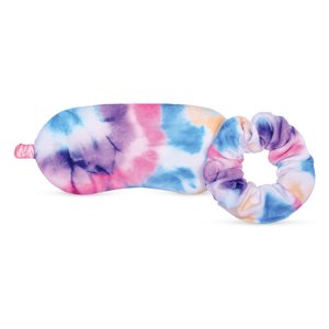 Silver Lining Reversible Eye Mask and Scrunchie Set