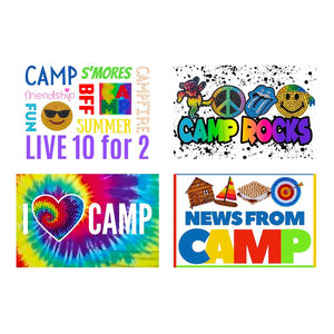 All About Camp StickerBean Post Cards