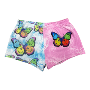Butterfly Smiles French Terry Shorts
