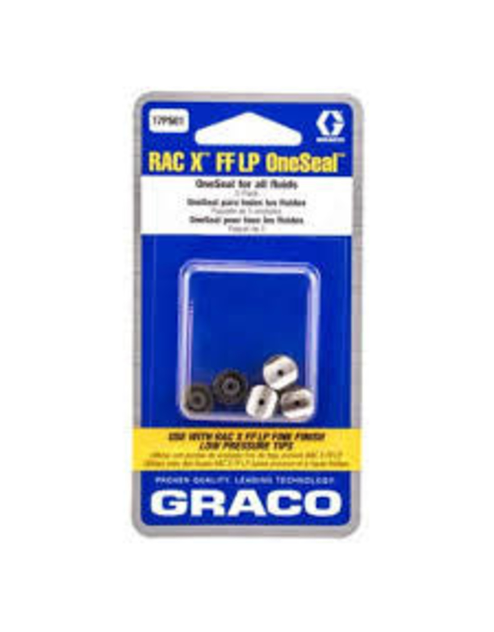 Graco 17P501 Graco Rac X FFLP One Seal, 5 Pk