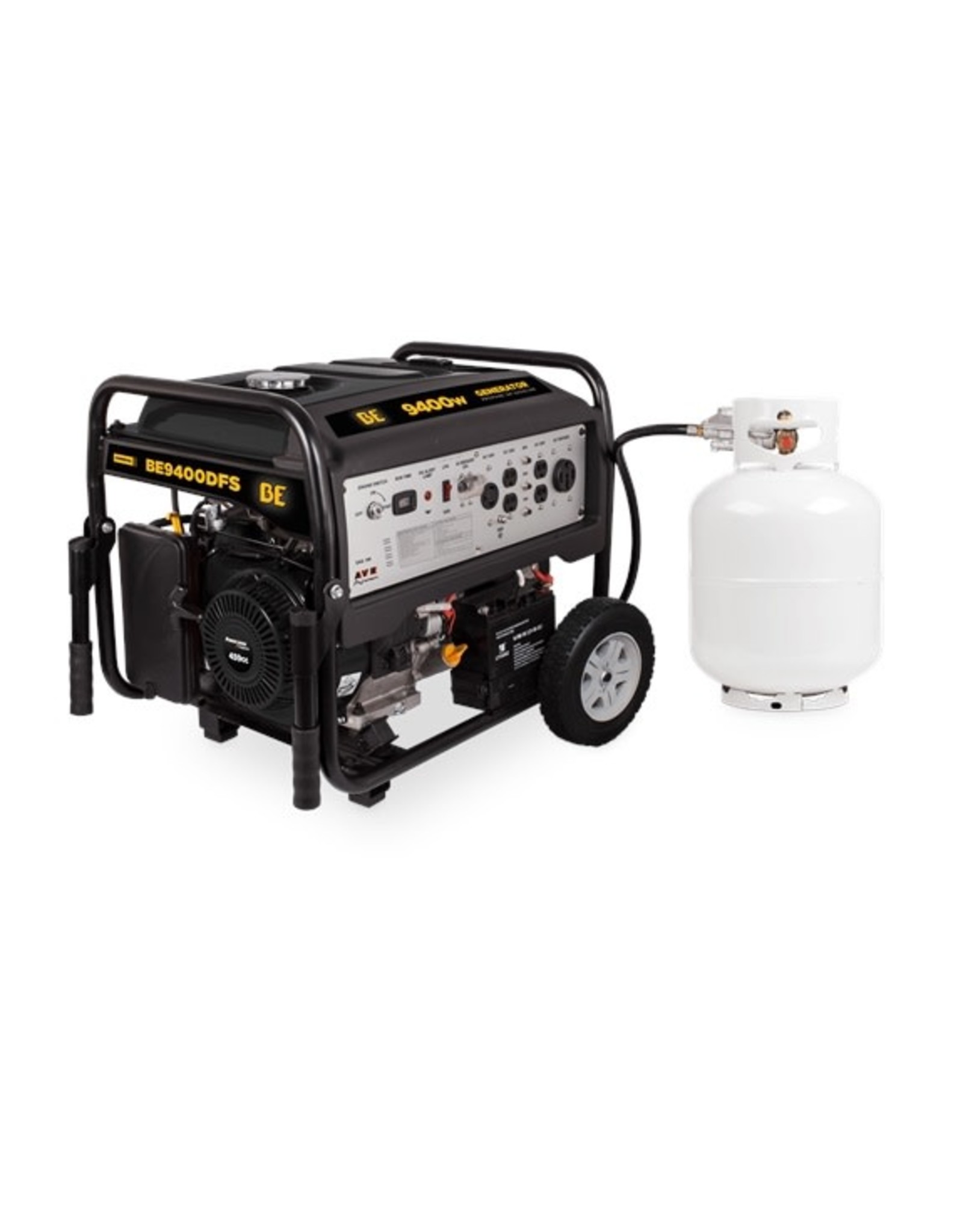 BE BE9400DFS 9400 Watt Dual Fuel Generator