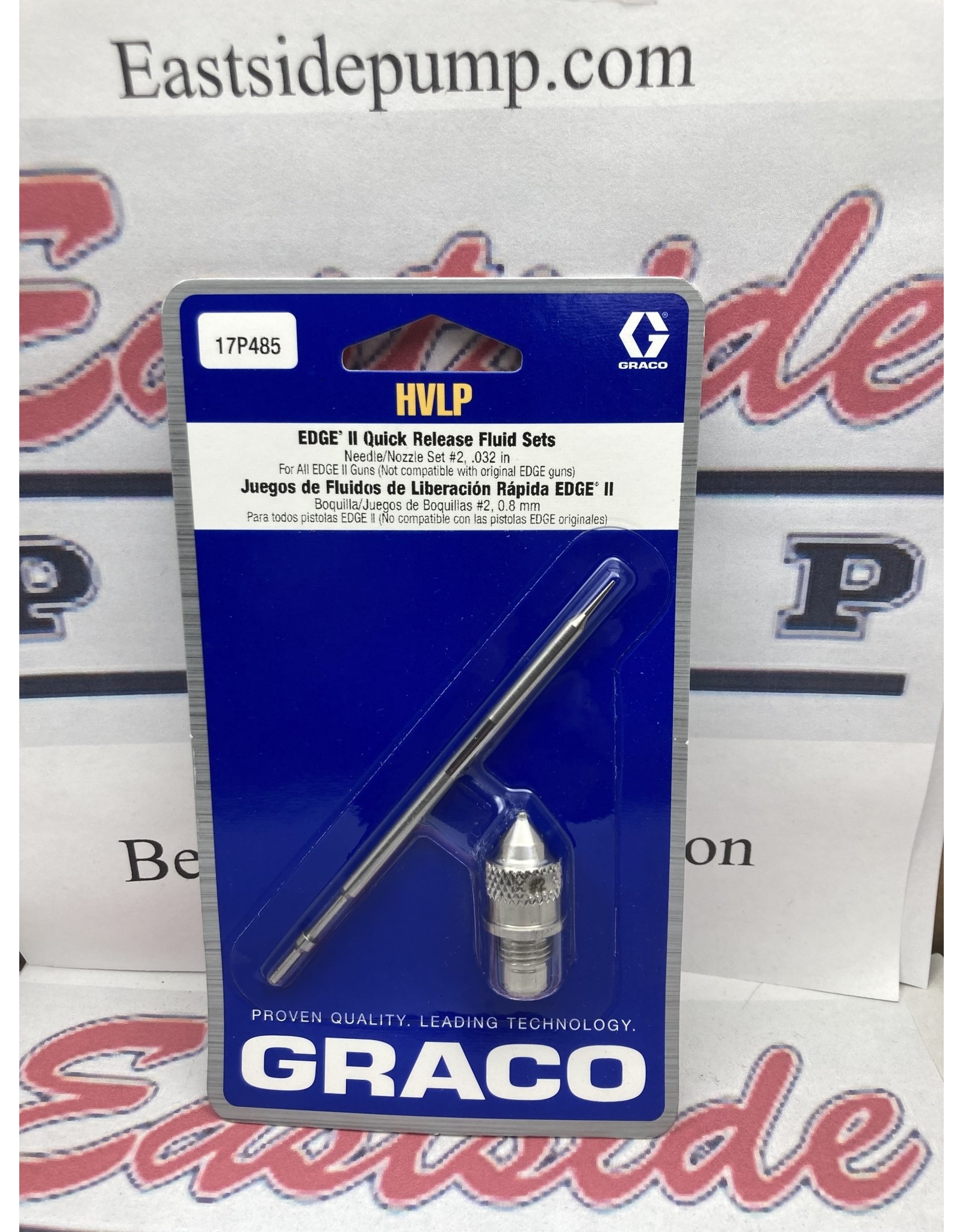 Graco 17P485 Nozzle Needle Kit Edge ll Gun